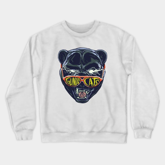 Thunder Cats Crewneck Sweatshirt by MeFO